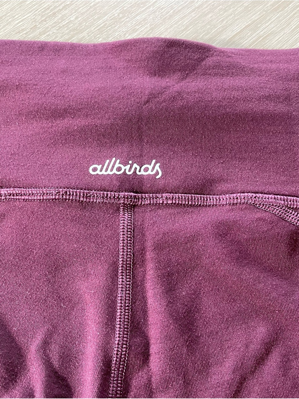 allbirds Women's Leggings in Deep Plum - Picture 3 of 7